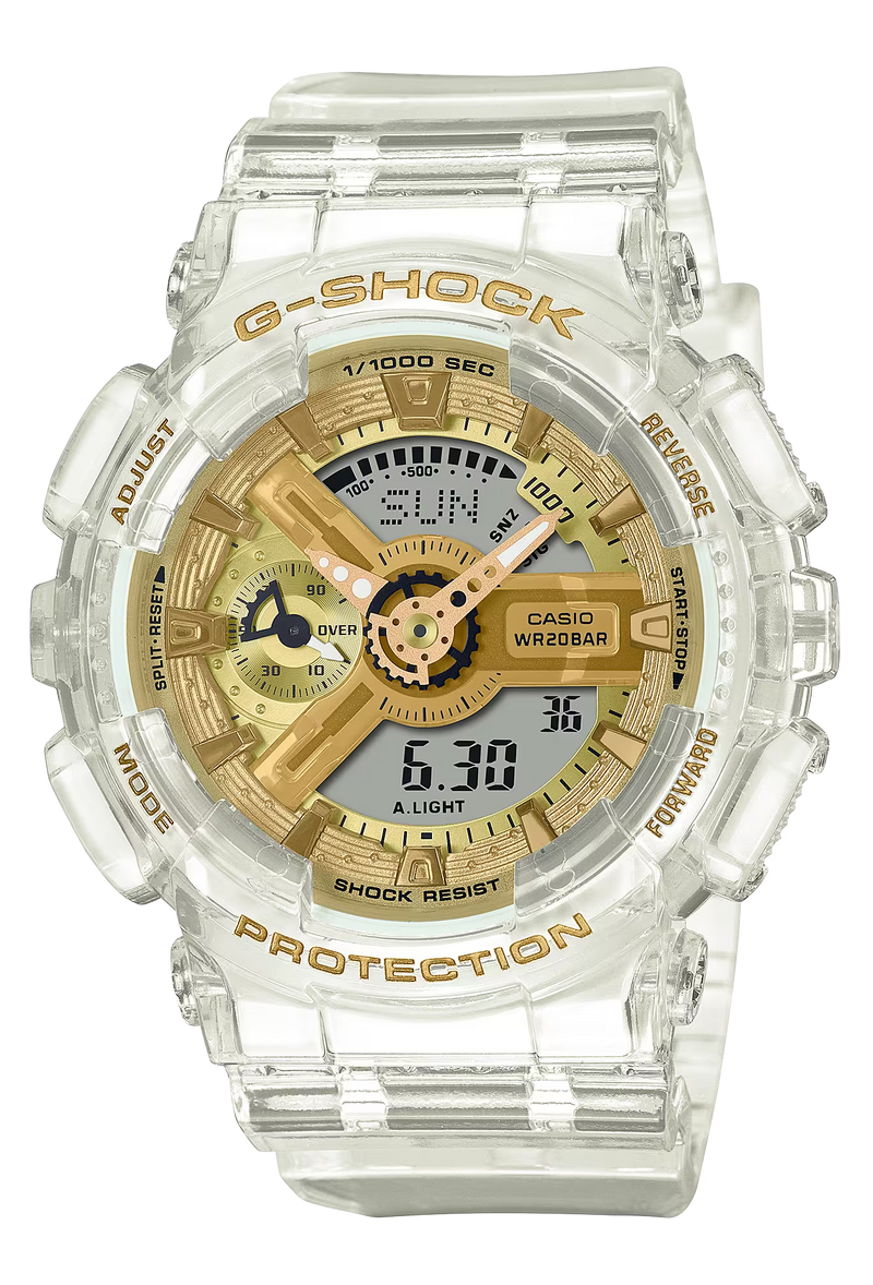 Casio G-SHOCK S110SG Transparent & Gold