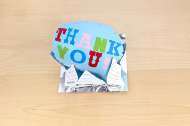 Kikkerland Thank You Pop Up Balloon - DNA