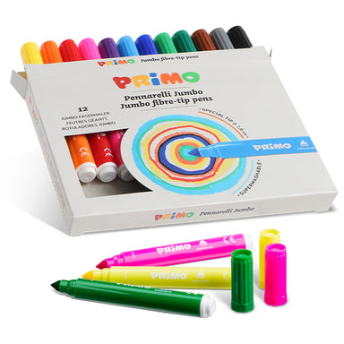 Primo Jumbo Fibre Special Tip Pens - DNA